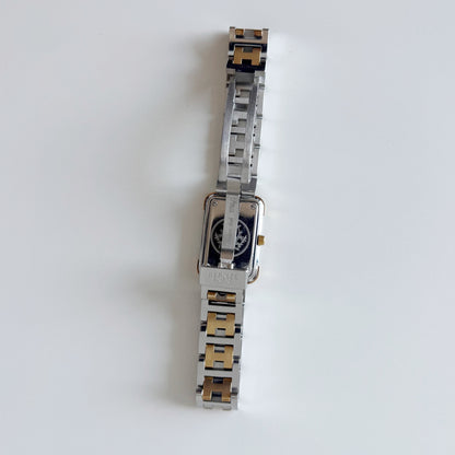 Hermes 1990s Croisier Two Tone Watch