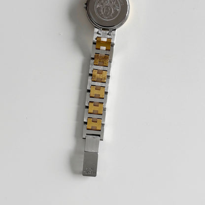 Hermes 1990s Windsor Two Tone Watch