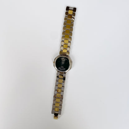 Dior 1990s Octagon Date Two Tone Watch