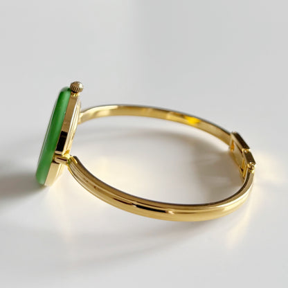 Gucci 1990s Interchangeable Bezel Gold Plated Watch with 12 bezels, case