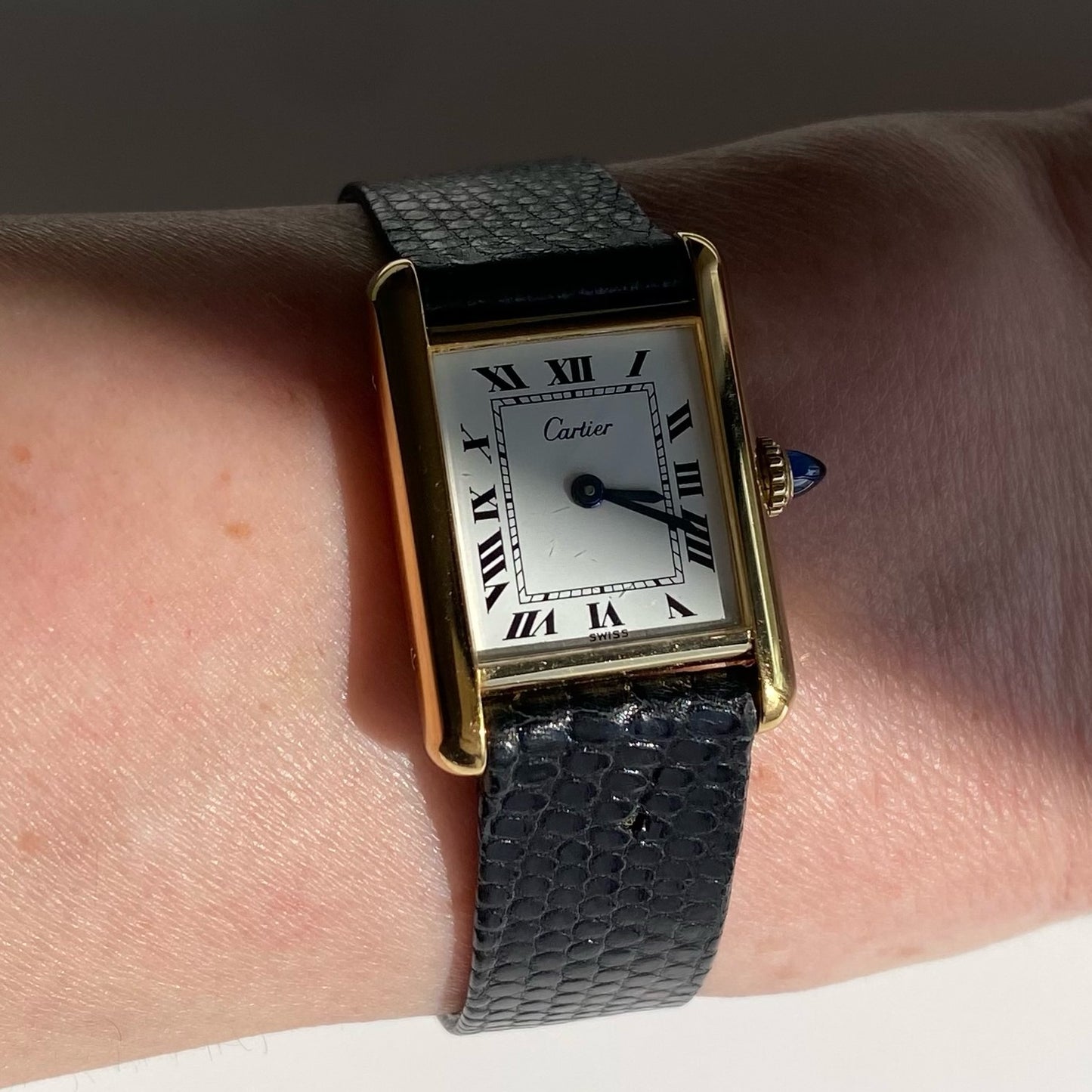 Cartier 1970s Pre must Sapphire  Manual Winding (SM)