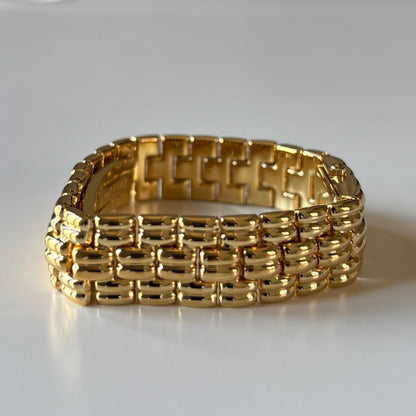 Fendi 1990s Gold Plated Watch
