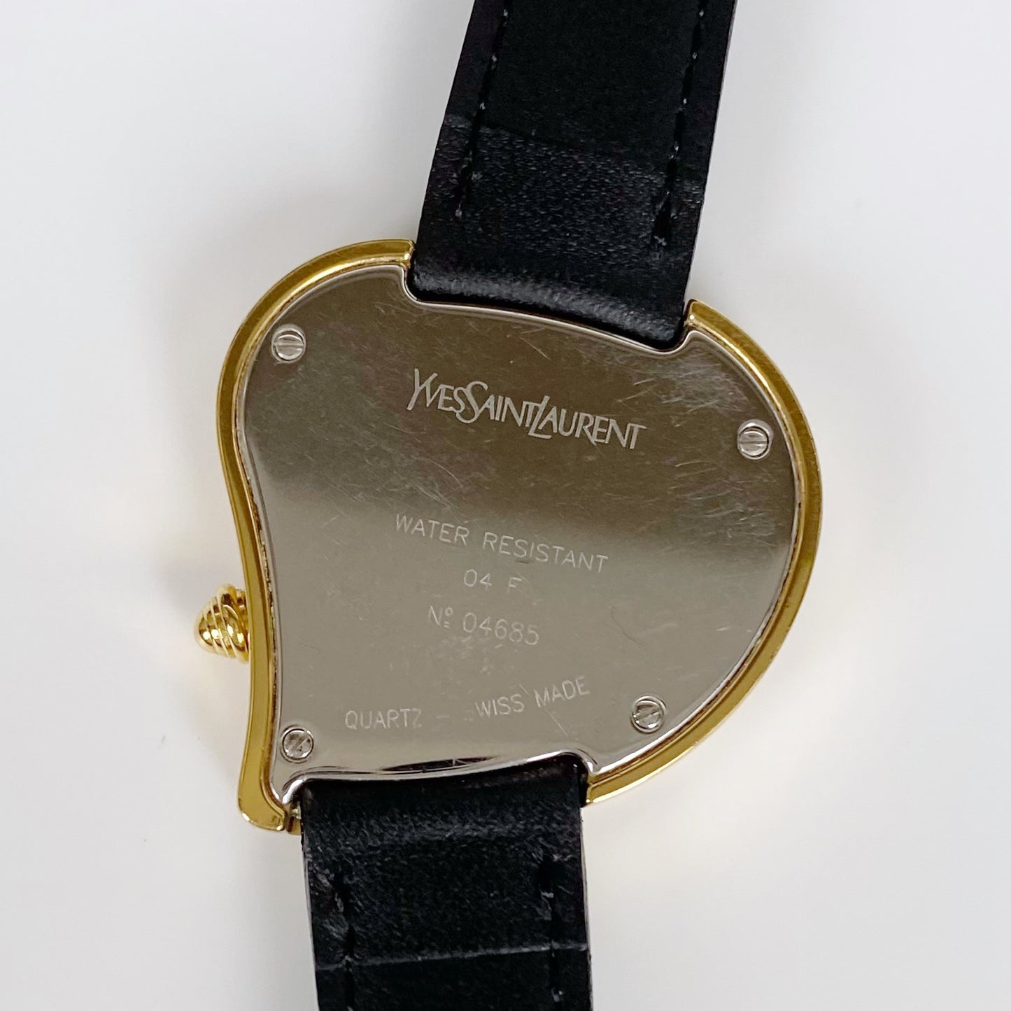 Yves Saint Laurent 1990s Heart Shaped Watch