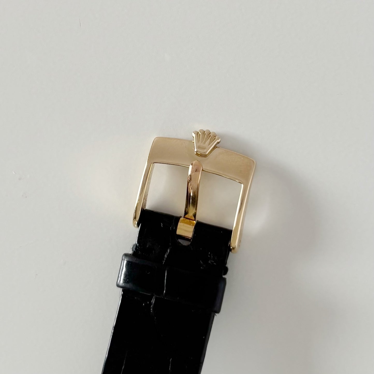 Rolex 1975 Cellini 18K Case Manual Wind Watch
