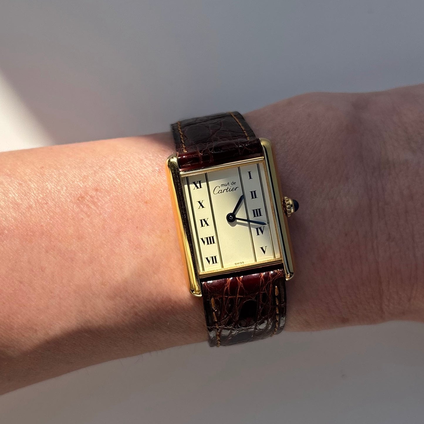 Cartier 1990s Must de Tank Watch (LM)