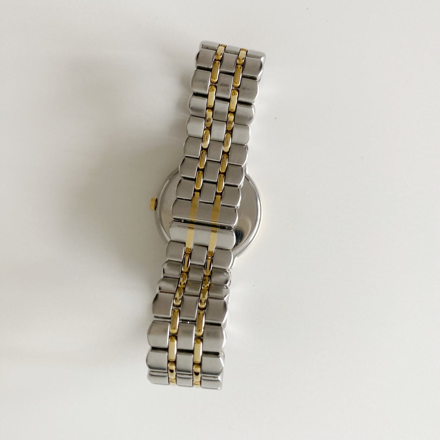 Yves Saint Laurent 1990s Two Tone Watch