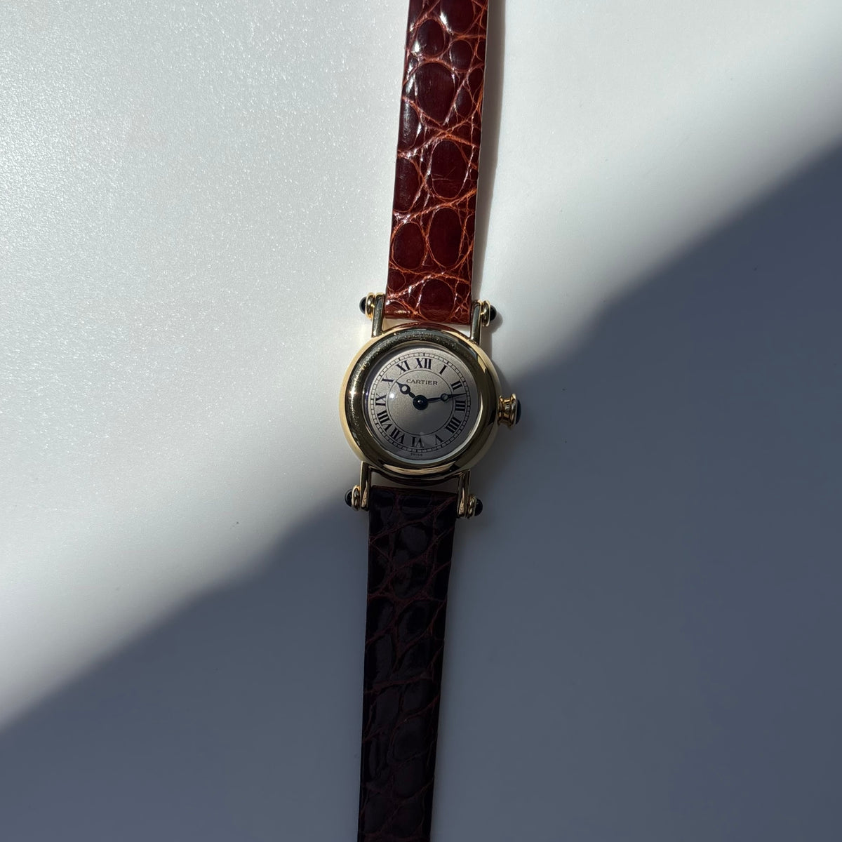 Cartier 1990s Mini Diabolo 18K Watch