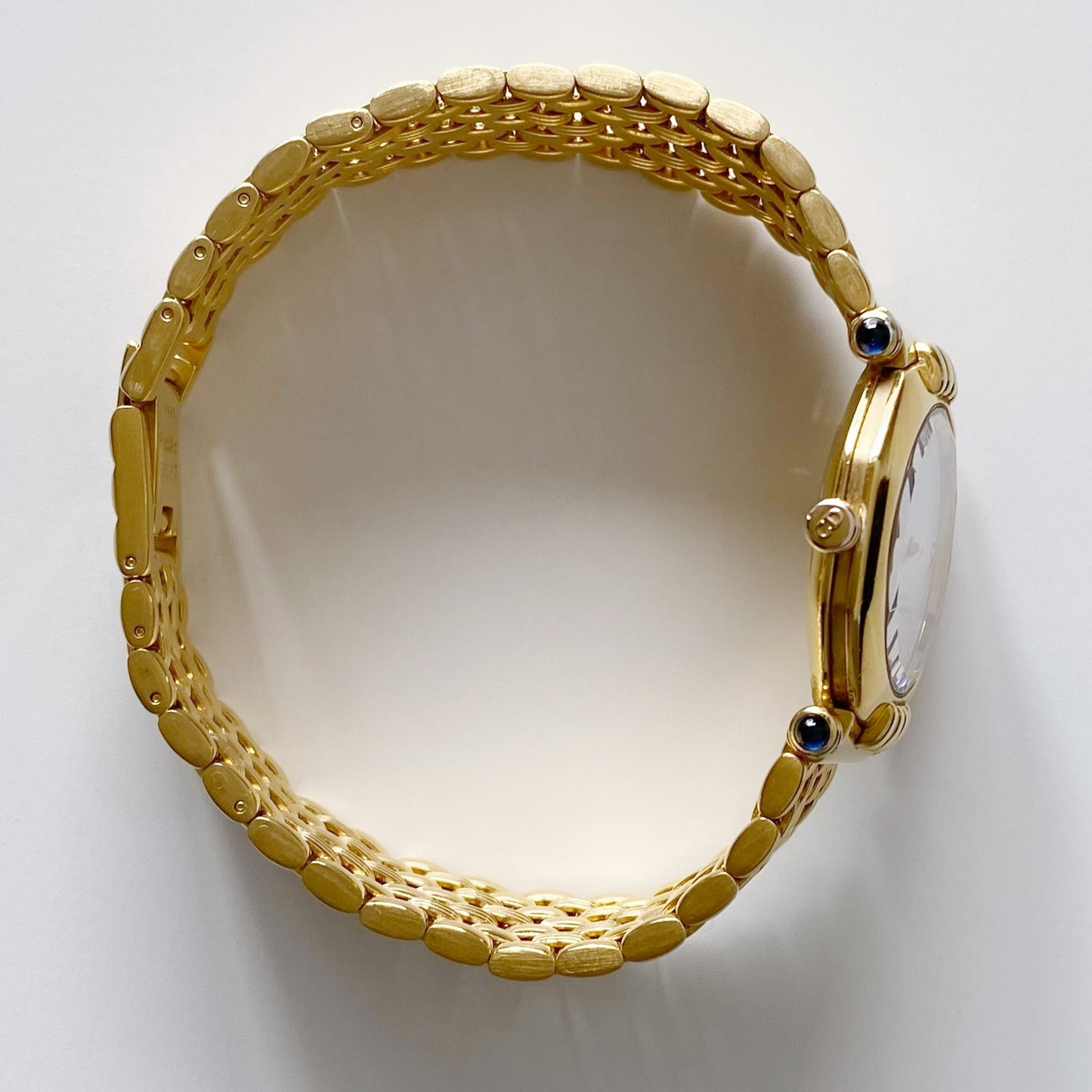 Dior 1990s Octagon Gold Plated Watch