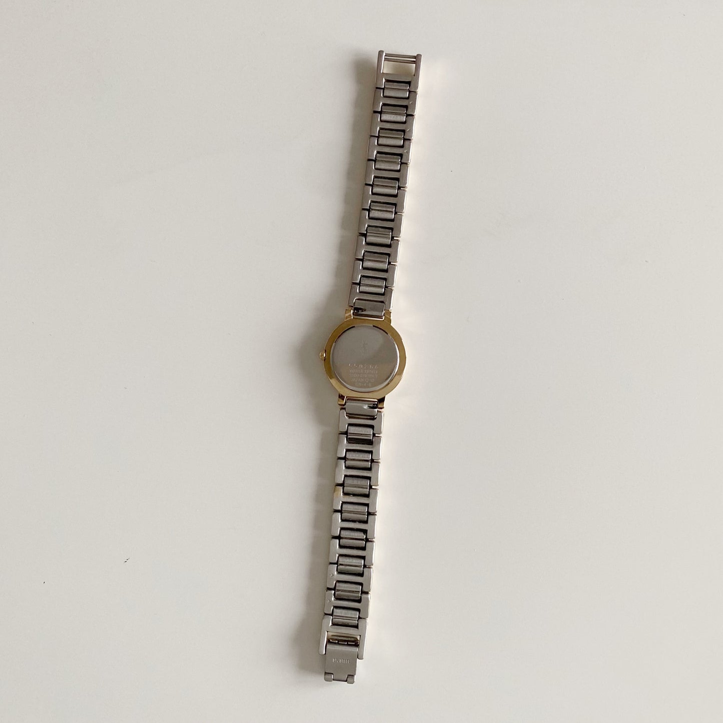 Yves Saint Laurent 1990s Two Tone Watch