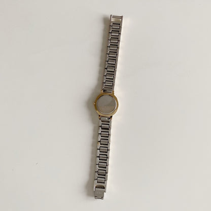 Yves Saint Laurent 1990s Two Tone Watch