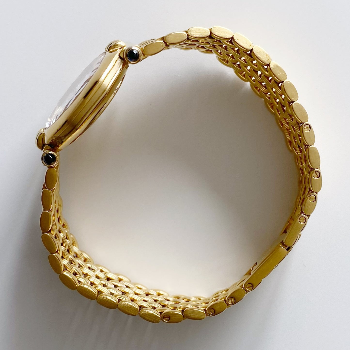 Dior 1990s Octagon Gold Plated Watch