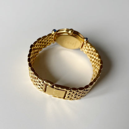 Dior 1990s Octagon Dial Gold Plated Watch