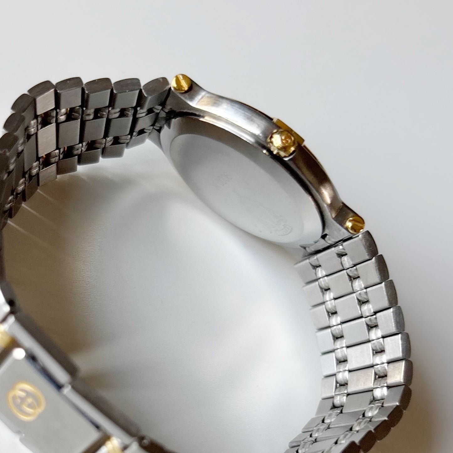 Gucci 1990s Date Round Dial Two Tone (Large)