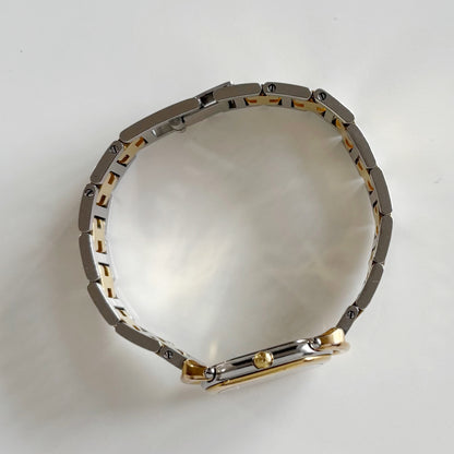 Hermes 1990s Rallye Two Tone Watch