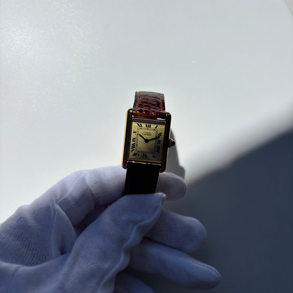 Cartier 1990s Must de Tank Watch (SM)