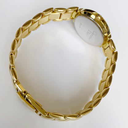 Dior 1990s Gold Plated Round Watch