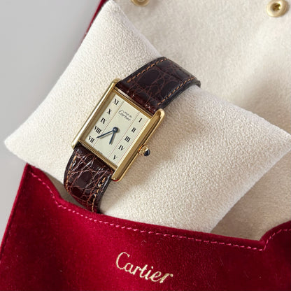 Cartier 1990s Must de Tank Watch (LM)