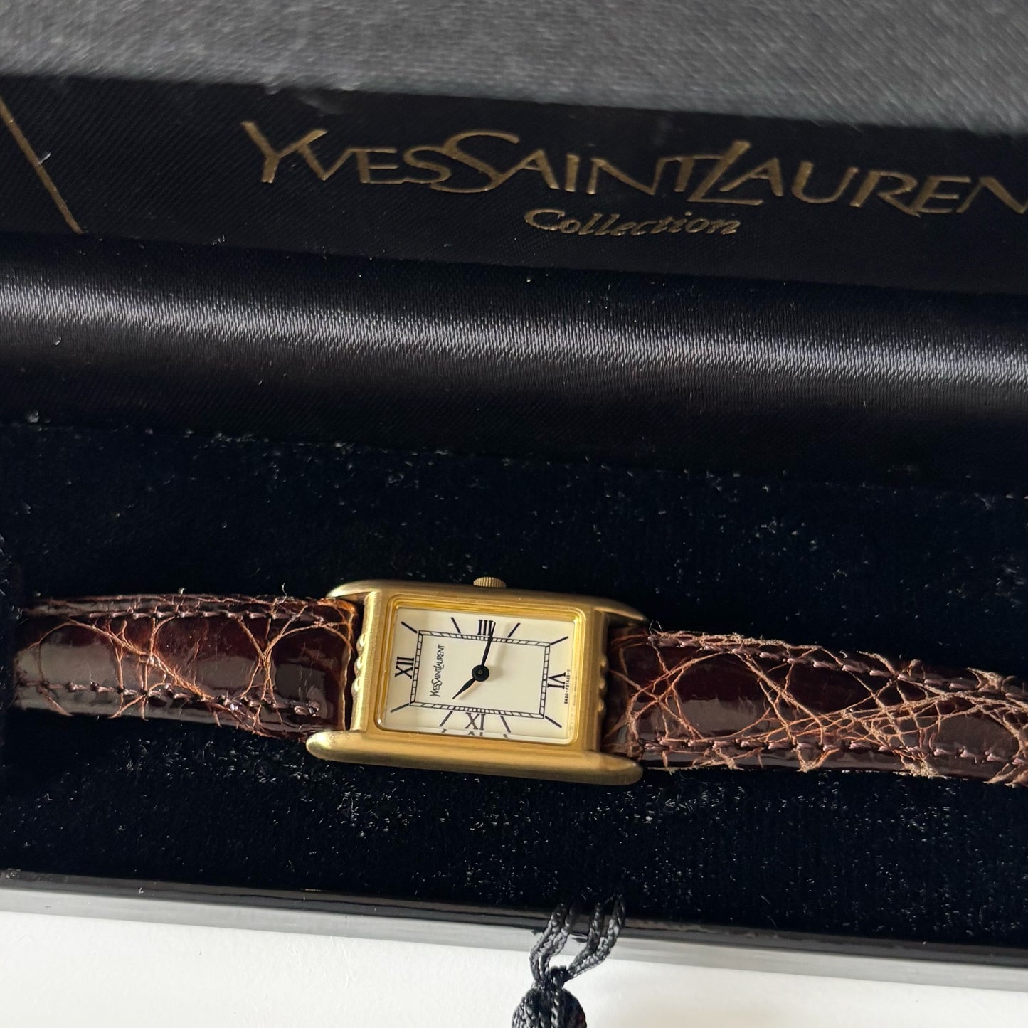 Yves Saint Laurent 1990s Tank Watch