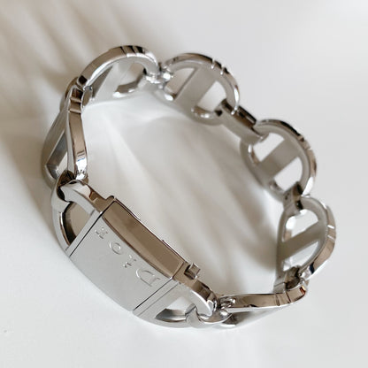 Dior Early 2000s Pandiora Mirror Dial Stainless steel Watch