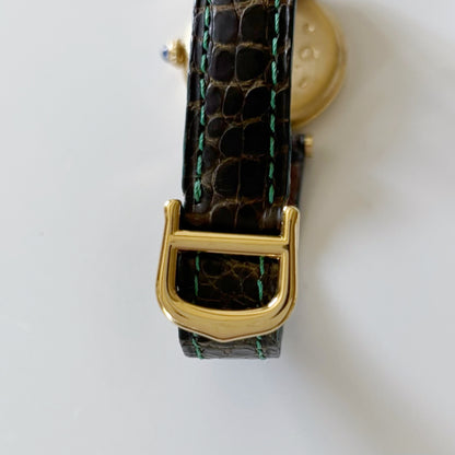 Cartier 1990s Vendome Opaline Watch SM