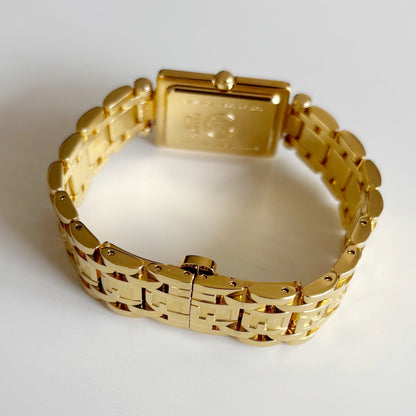 Fendi 1990s Gold Plated Watch Limited Edition (only 2,500 pieces made)