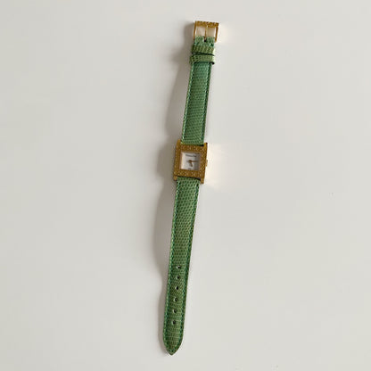 Dior Early 2000s La Parisienne Gold Plated Interchangeable Watch with 3 straps, case