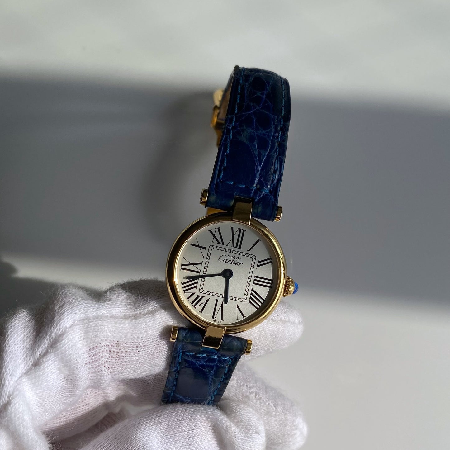 Cartier 1990s Must de Vendome Opaline Watch (SM)