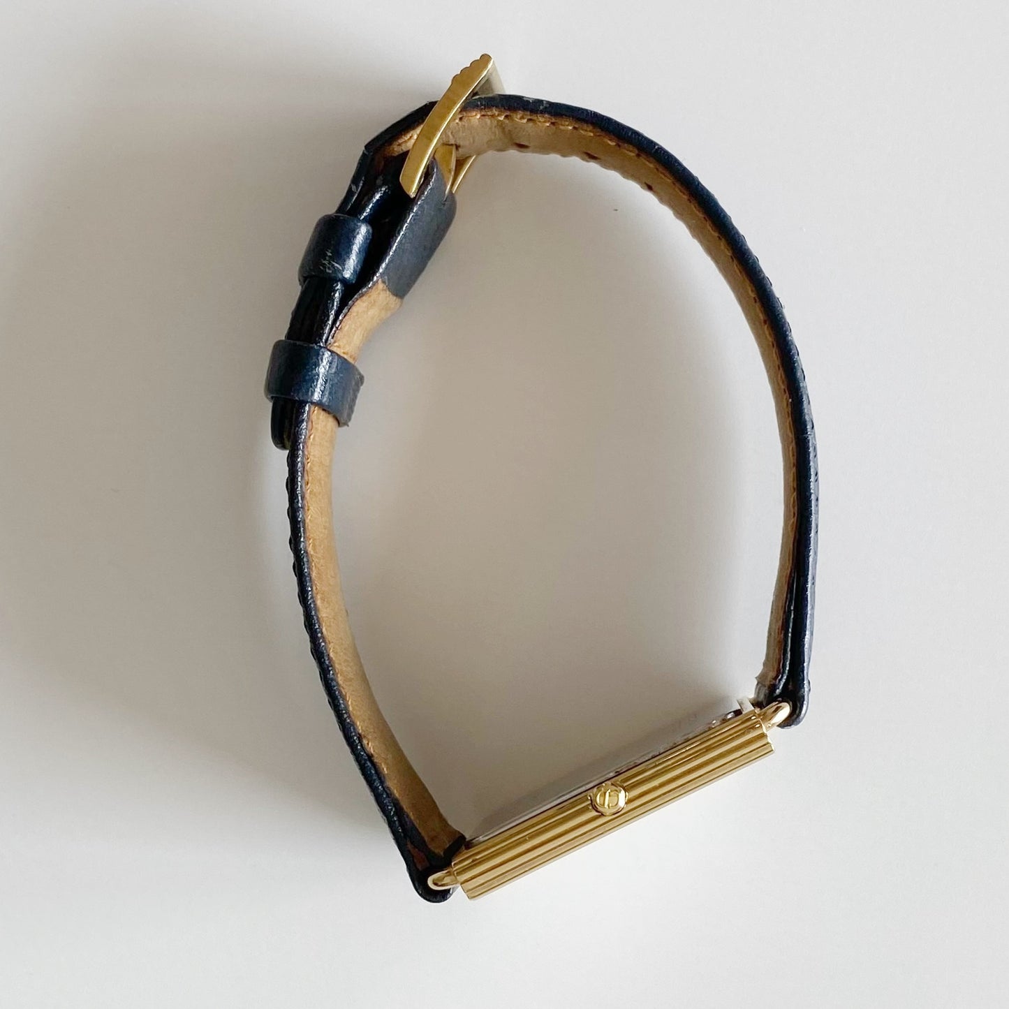 Dior 1990s CD Logo Tank Watch (Large)