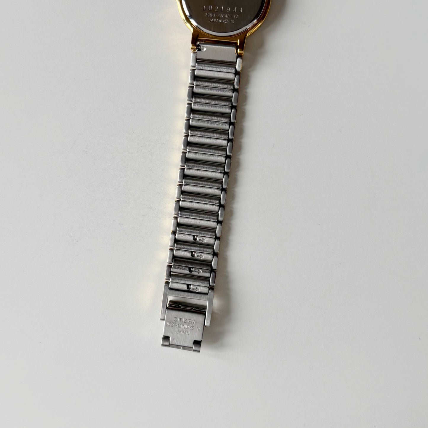 Yves Saint Laurent 1990s Round Dial Two Tone Watch