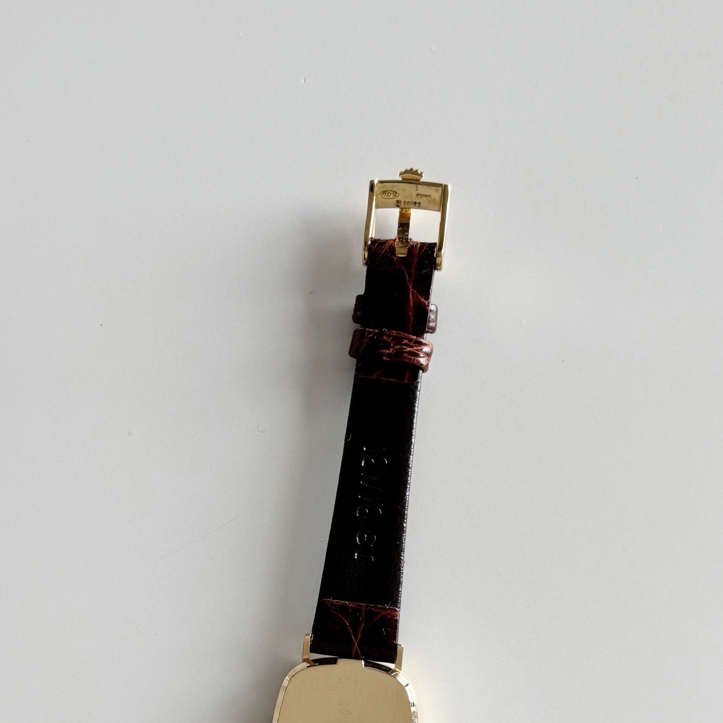 Rolex 1975 Cellini 18K Case Manual Wind Watch