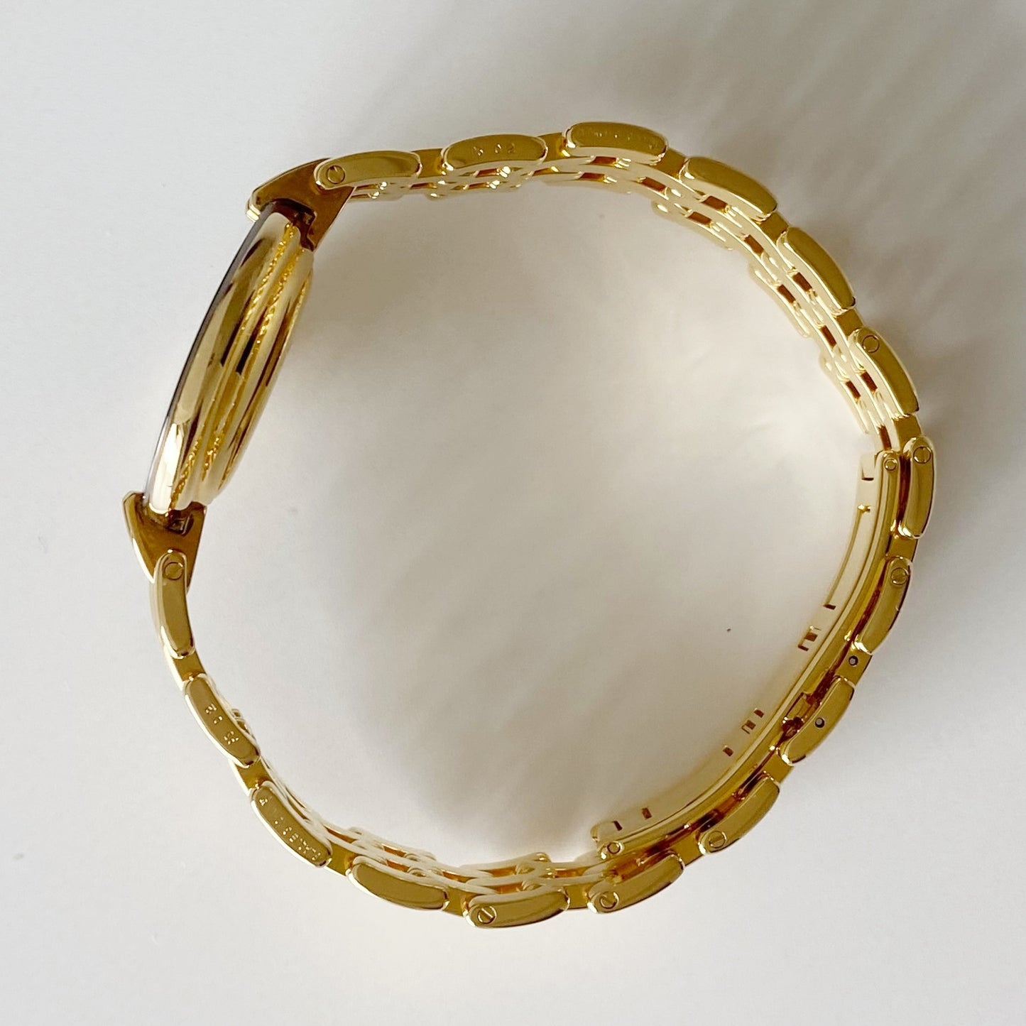 Dior 1990s Bagheera Gold Plated Round Watch