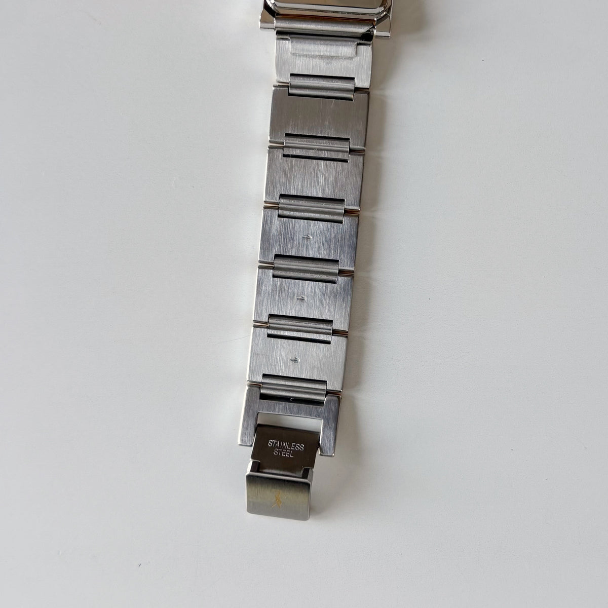 Yves Saint Laurent Square Dial Gold Plated Two Tone Watch