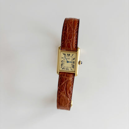 Cartier Early 2000s Must de Tank Watch (SM)