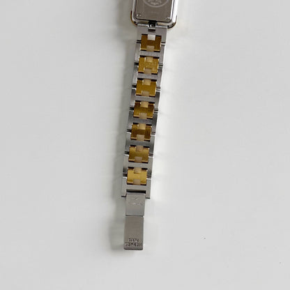 Hermes 1990s Croisier Two Tone Watch