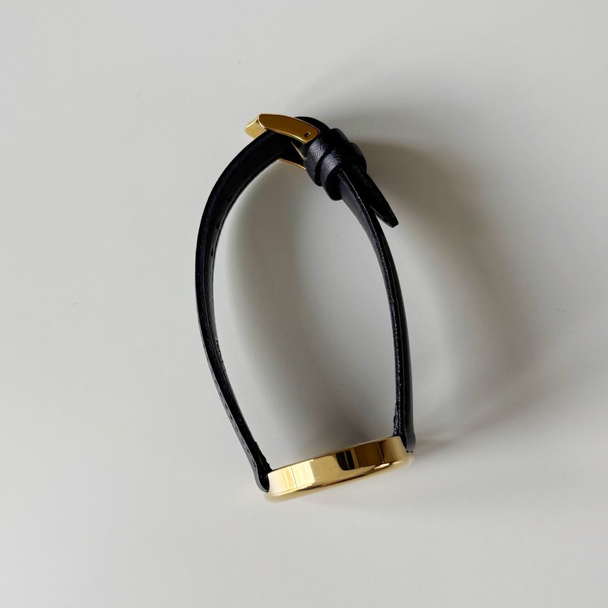 Yves Saint Laurent 1990s Heart Shaped Gold Plated Watch