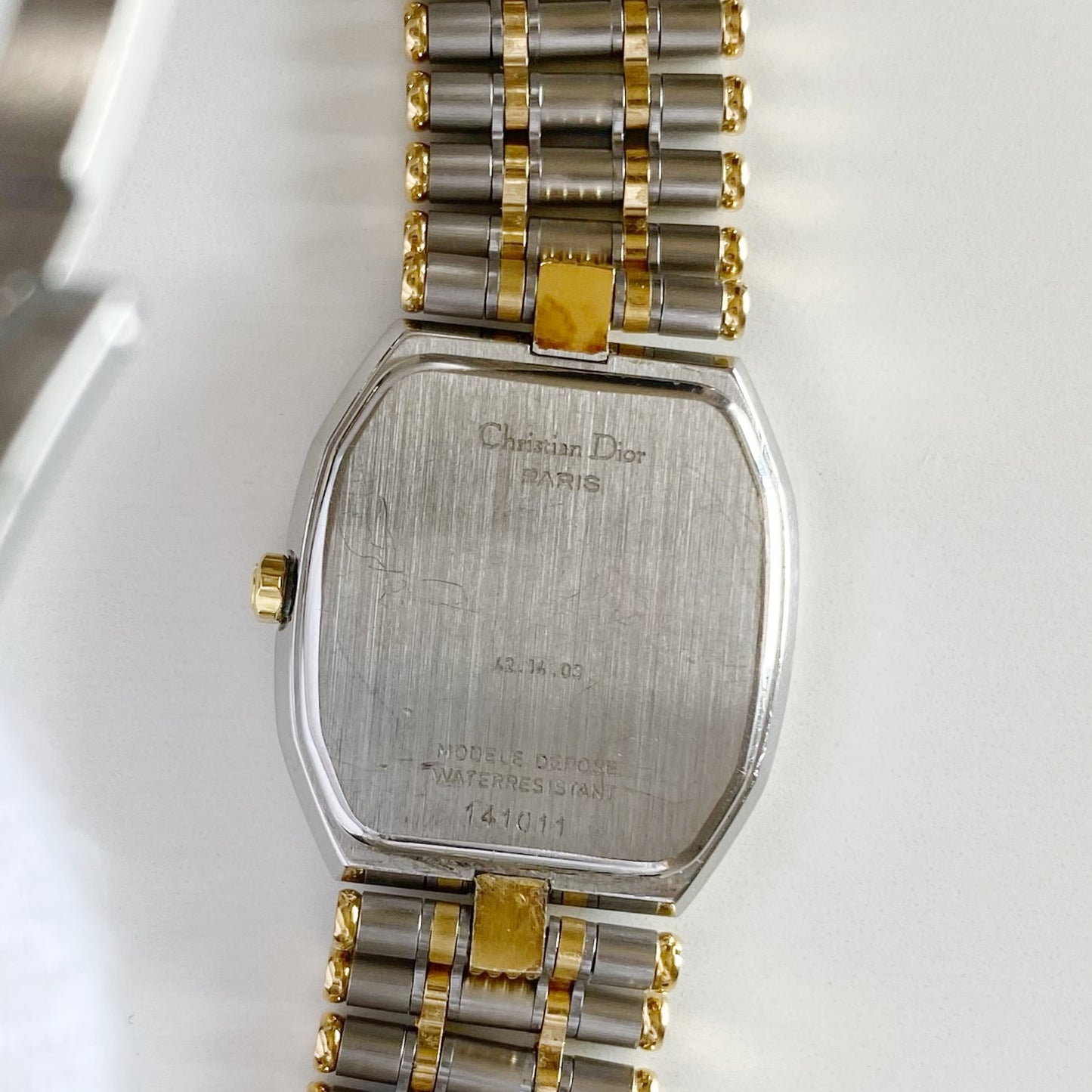 Dior 1990s Two Tone Watch
