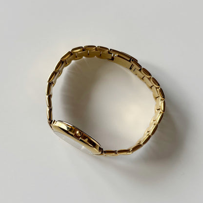 Dior 1990s Date Round Dial Gold Plated Watch (Large)