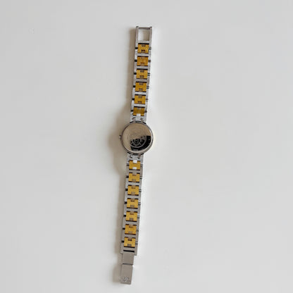 Hermes 1990s Windsor Two Tone Watch