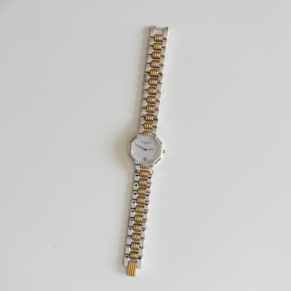 Dior 1990s Octagon Two Tone Watch