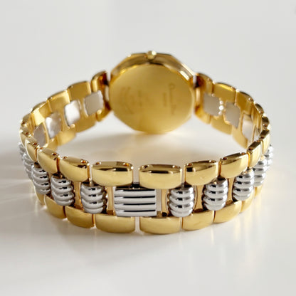 Dior 1990s Octagon Two Tone Watch (Large)