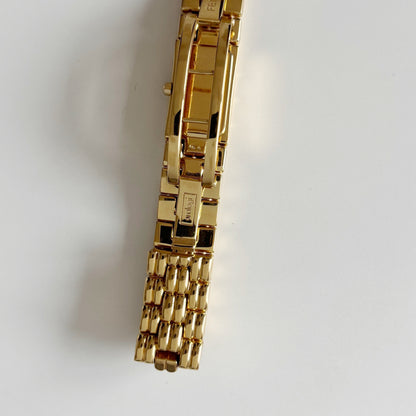 Fendi 1990s Gold Plated Watch