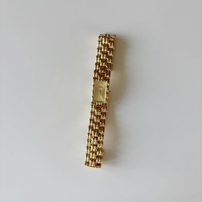 Fendi 1990s Gold Plated Watch