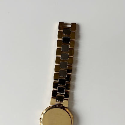 Dior 1990s Octagon Date Dial Two Tone Watch (Large) (5/31)