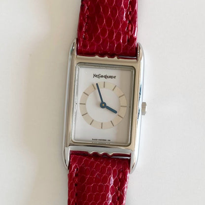 Yves Saint Laurent 1990s Tank Watch
