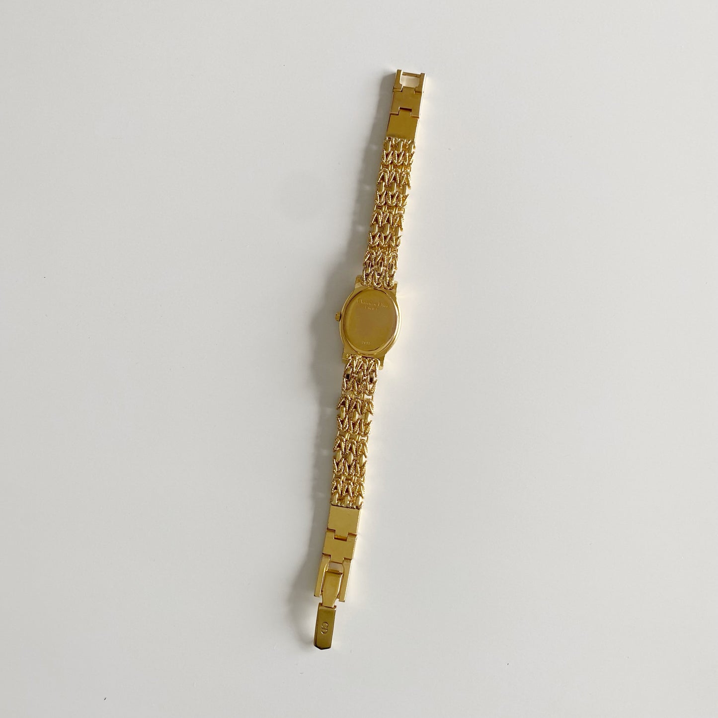 Dior 1990s Gold Plated Watch