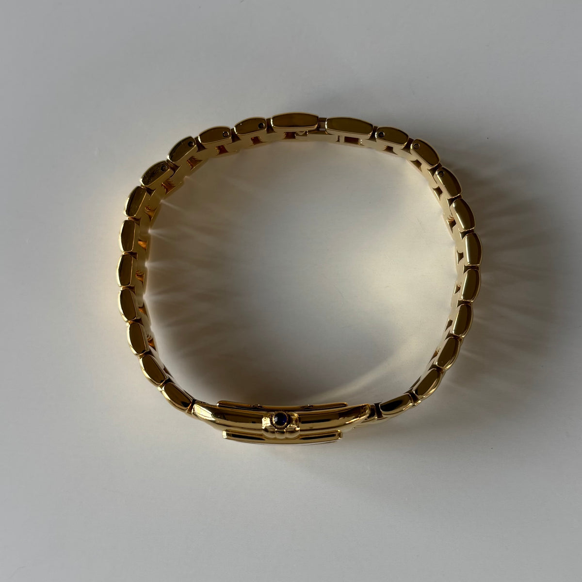 Yves Saint Laurent 1990s Tank Gold-Plated Watch