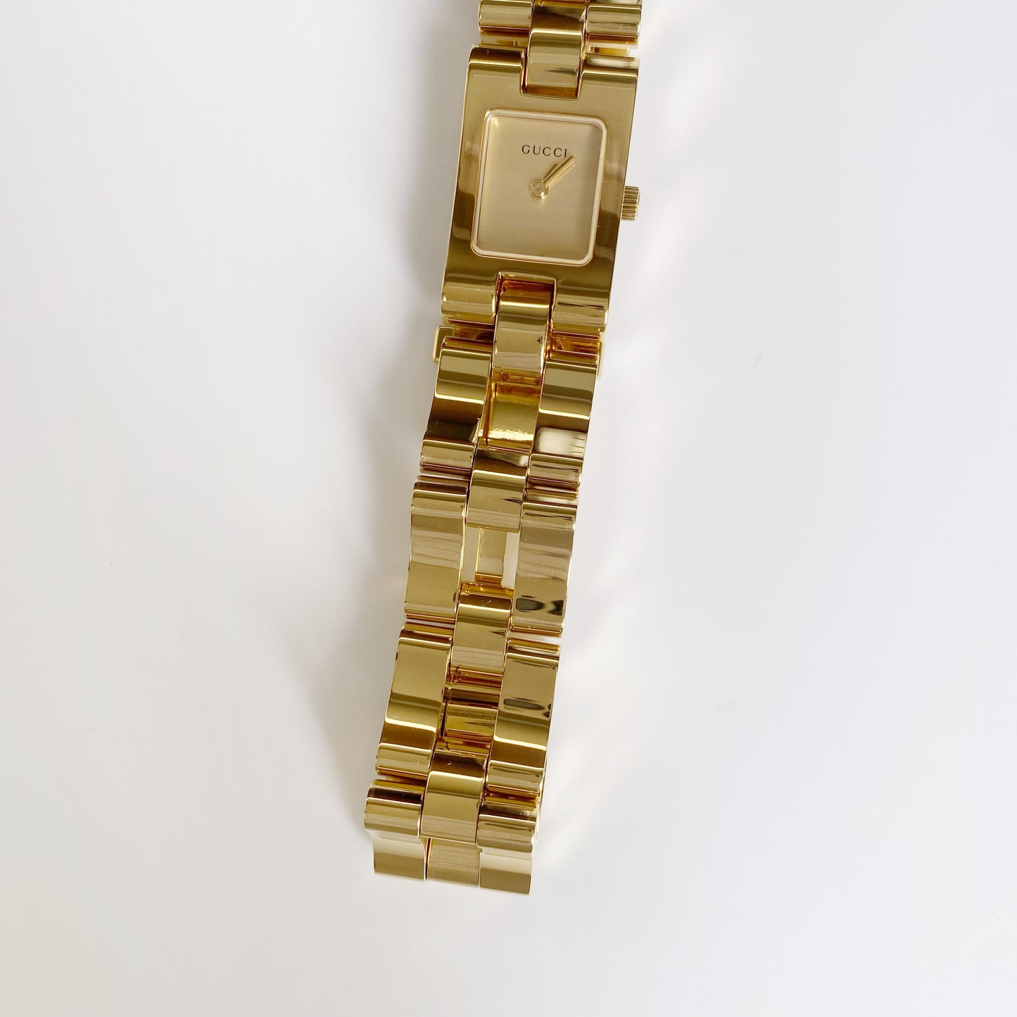 Gucci 1990s Gold Plated Watch