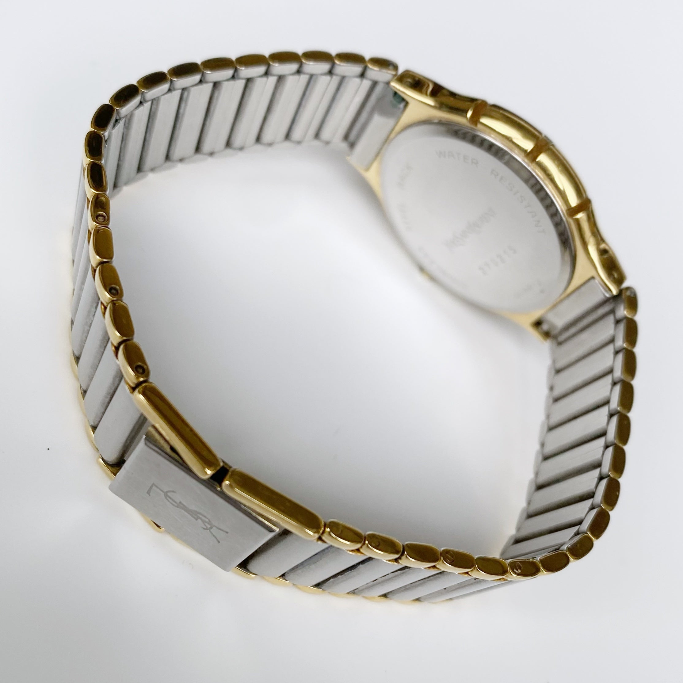 Yves Saint Laurent 1990s Date Two Tone Watch – Lorinaté