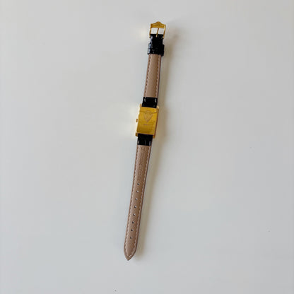 Gucci 1990s Tank Gold Plated Watch