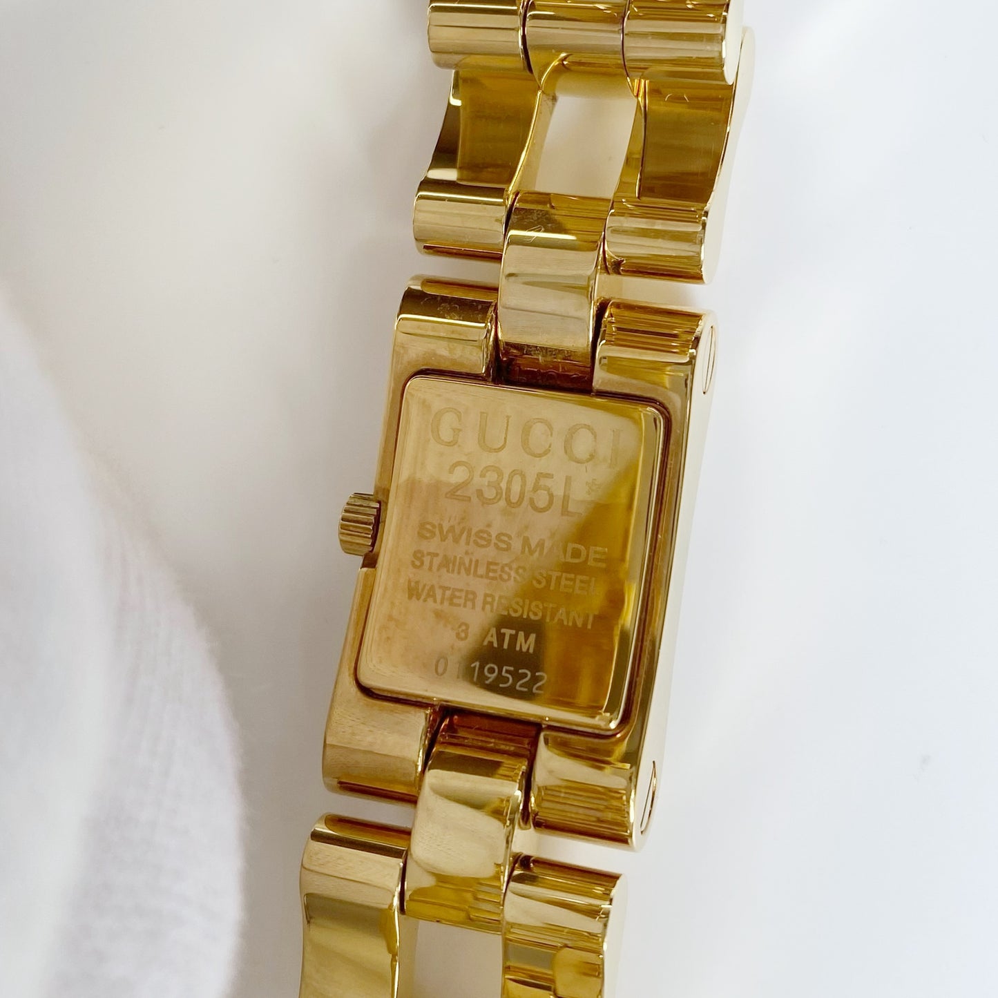 Gucci 1990s Gold Plated Watch